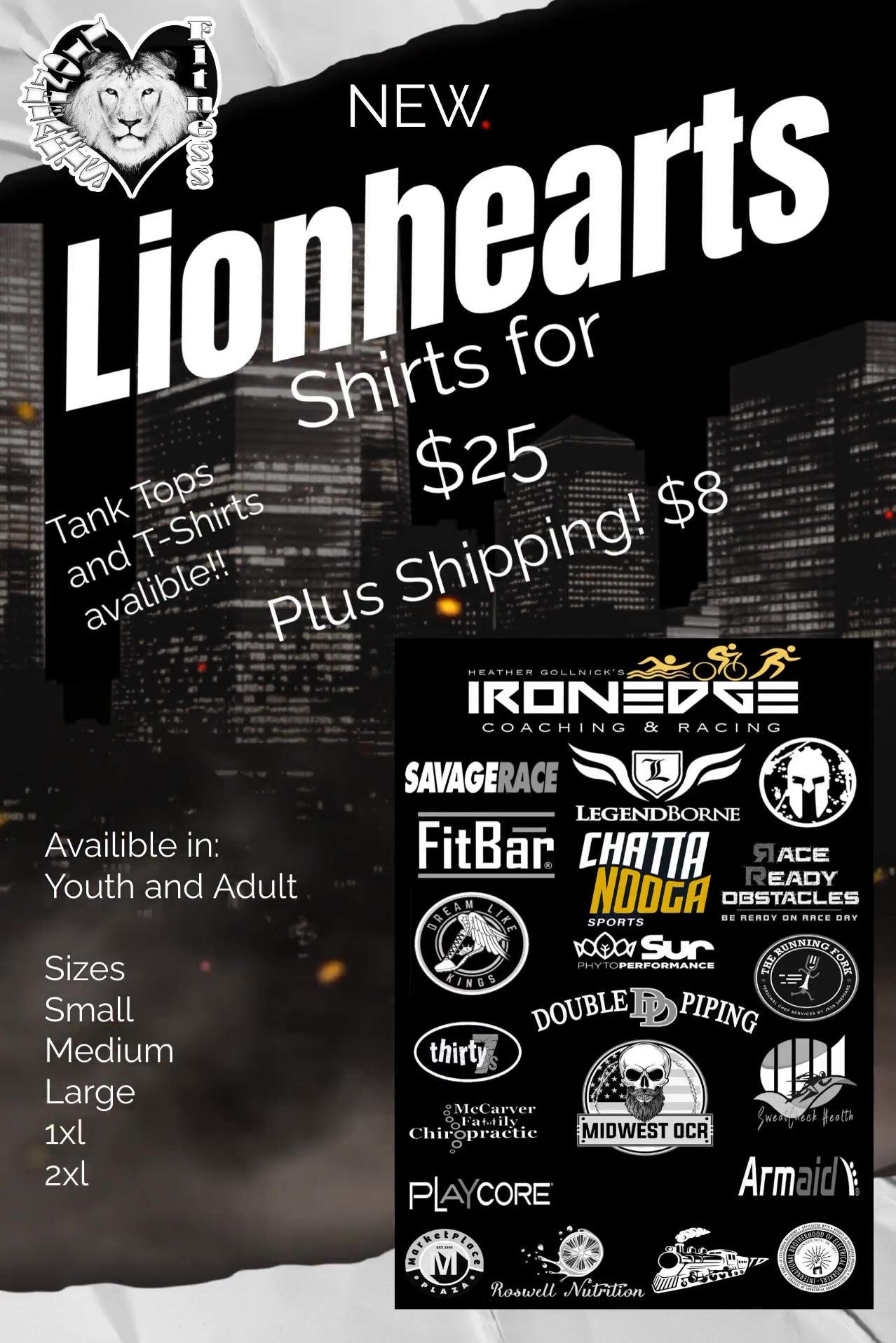 Lionhearts Fitness Tank