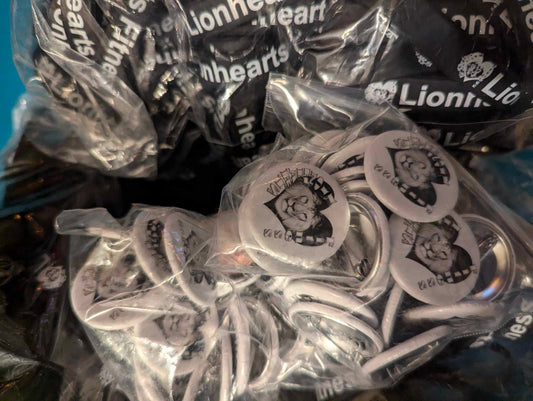 Lionhearts Buttons